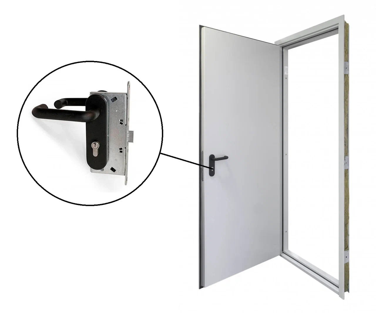 петли слева