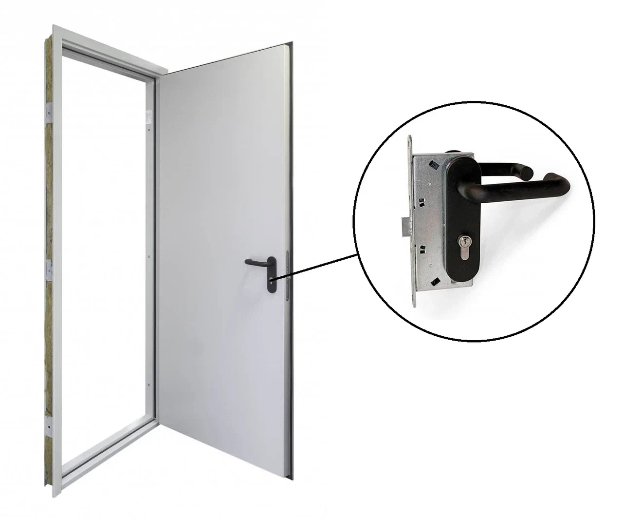 петли справа