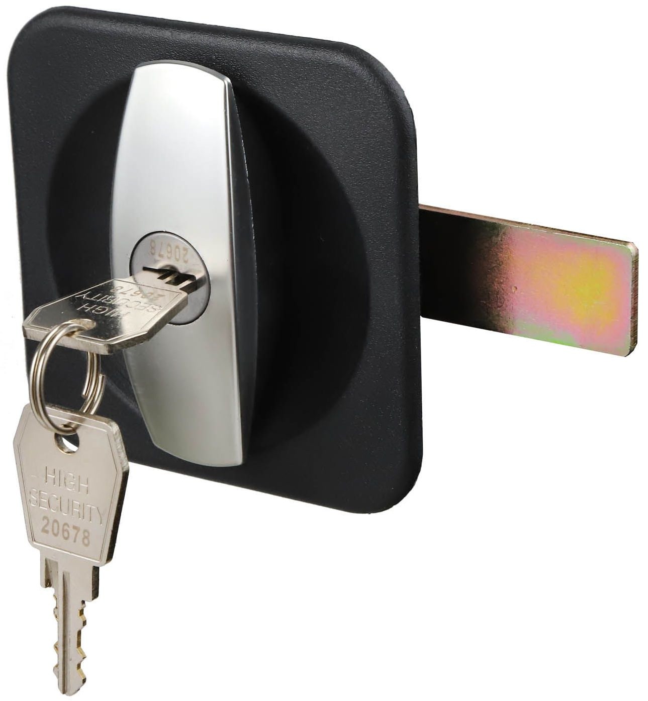 Поворотная ручка с почтовым замком