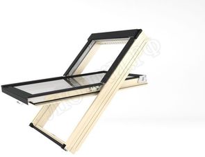 Мансардное окно Fakro FTS-V U4 Standart с двухкамерным стеклопакетом 550*780 Мансардное окно Fakro FTS-V U4 Standart с двухкамерным стеклопакетом 550*780