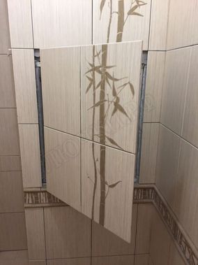 Люк под плитку Нажимной Секрет-Лайт 200*300 Люк под плитку Нажимной Секрет-Лайт 200*300