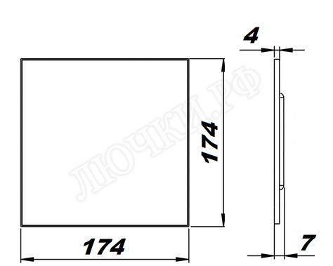 Вытяжной вентилятор airRoxy PS, золото, 01-176 Вытяжной вентилятор airRoxy PS, золото, 01-176