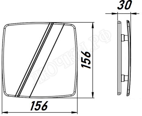 Вытяжной вентилятор Awenta System+, Silent, 100, KWS100H, PLB100, Белый, пластик Вытяжной вентилятор Awenta System+, Silent, 100, KWS100H, PLB100, Белый, пластик