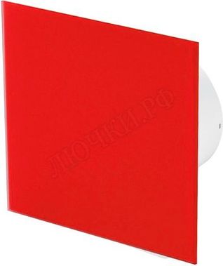 Вытяжной вентилятор Awenta System+, Silent, 125 KWS125H, Trax Glass, PTGR125P, Красный глянцевый, стекло Вытяжной вентилятор Awenta System+, Silent, 125 KWS125H, Trax Glass, PTGR125P, Красный глянцевый, стекло